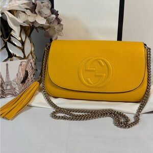 Gorgeous Gucci Soho Chain Flap